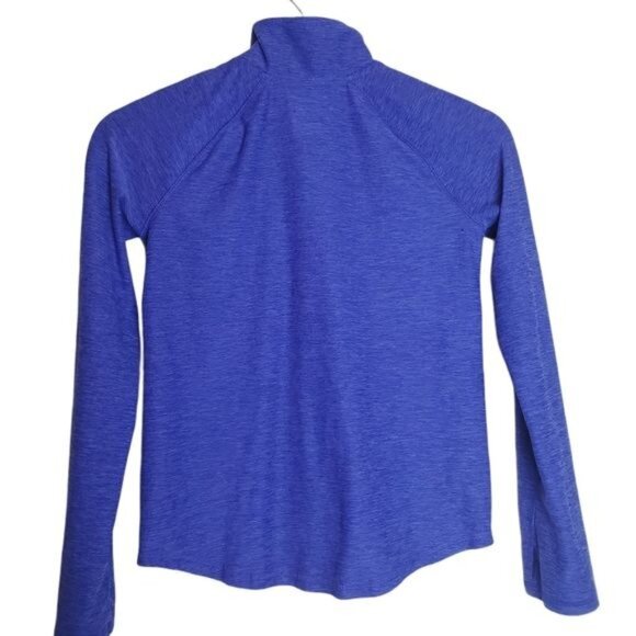 OLD NAVY ACTIVE Girls Jacket Blue Active Sports‎ Athletic Fitness Large 10/12 - Picture 9 of 11